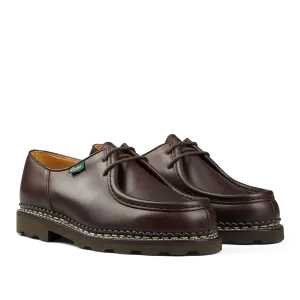 Brown Lis Cafe Leather Michael Derbies