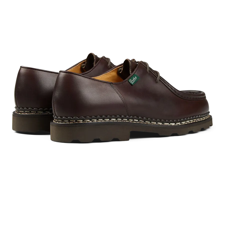 Brown Lis Cafe Leather Michael Derbies