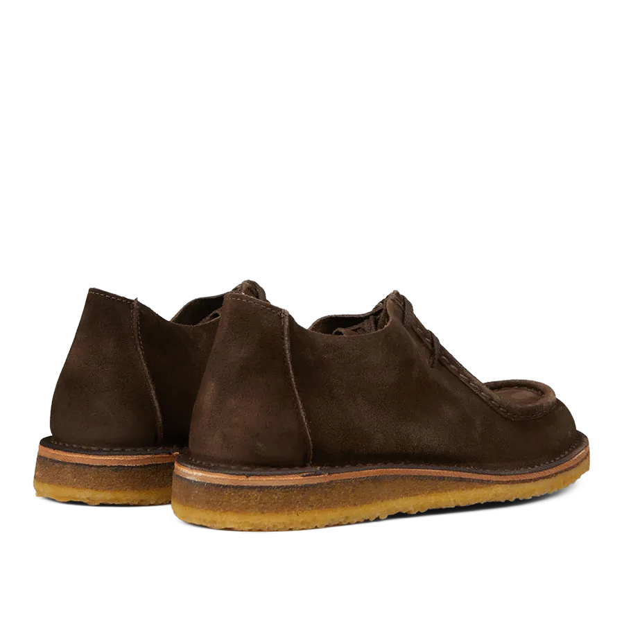 Dark Chestnut Suede Beenflex Derbies