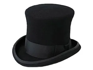 Golden Gate Topper Tall Felt Top Hat