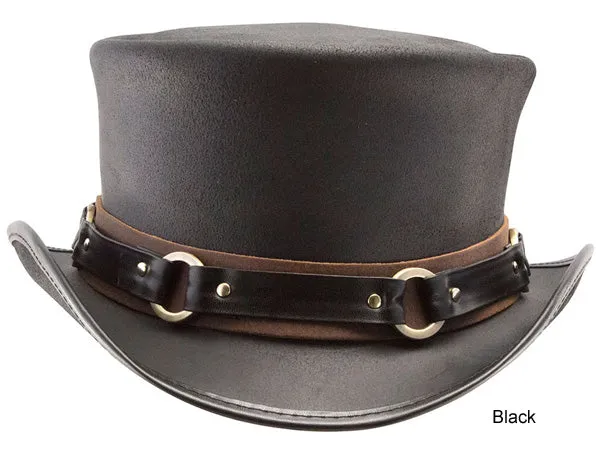 Head n Home El Dorado Leather Top Hat SR2 Band