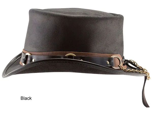 Head n Home El Dorado Leather Top Hat SR2 Band