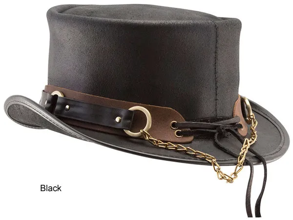 Head n Home El Dorado Leather Top Hat SR2 Band