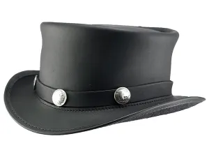 Head n Home El Dorado Leather Top Hat