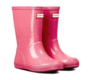 Hunter Original Kids' First Classic Starcloud Rain Boots (Glitter)