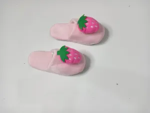 Kids Pantoufle slippers - Pink Strawberry