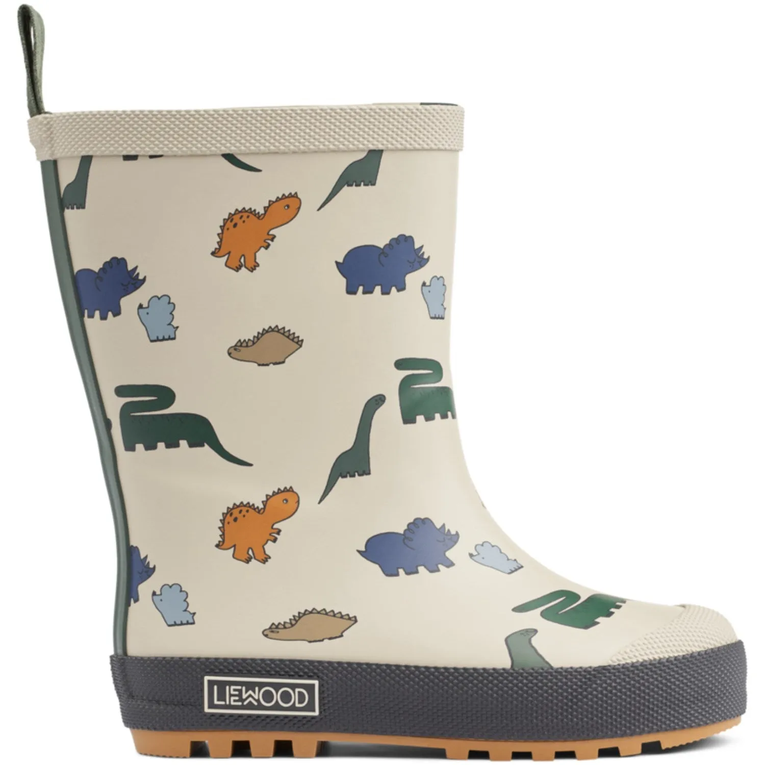 LieWood Dinosaurs / Mist Mason Thermo Rainboot