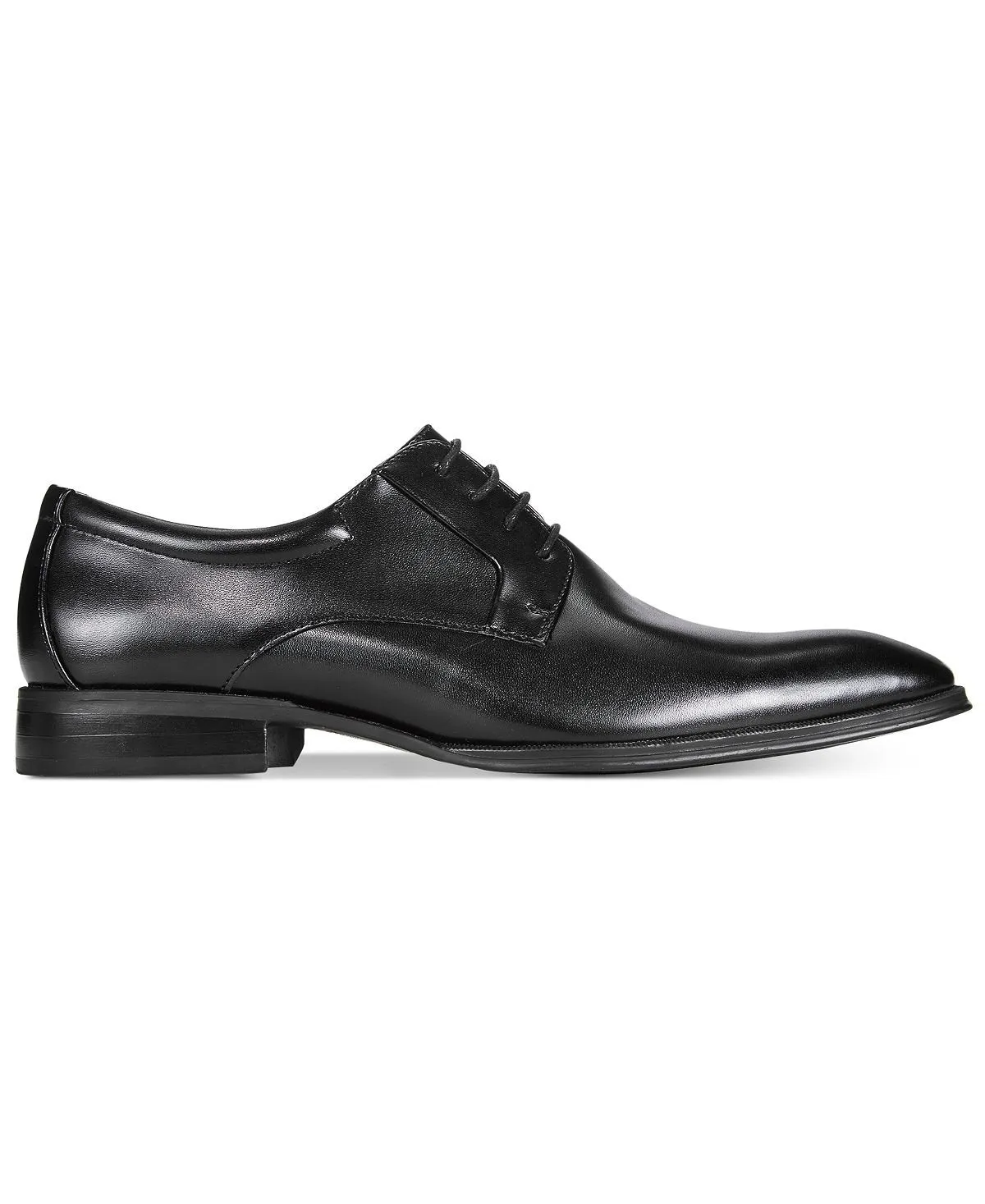 Men's Andrew Plain Toe Derby Made for Macy's Alfani, Black