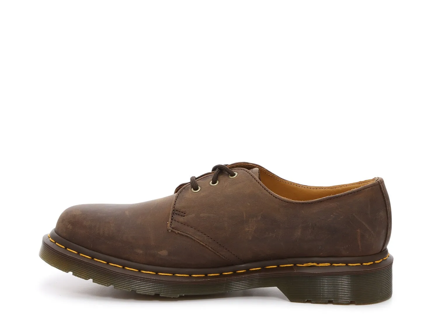 Men's Oxford shoes Dr. Martens Martens 1461 Gaucho Crazy Horse, dark brown