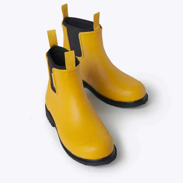 MERRY PEOPLE BOBBI RAIN BOOT WOMEN'S MUSTARD YELLOW