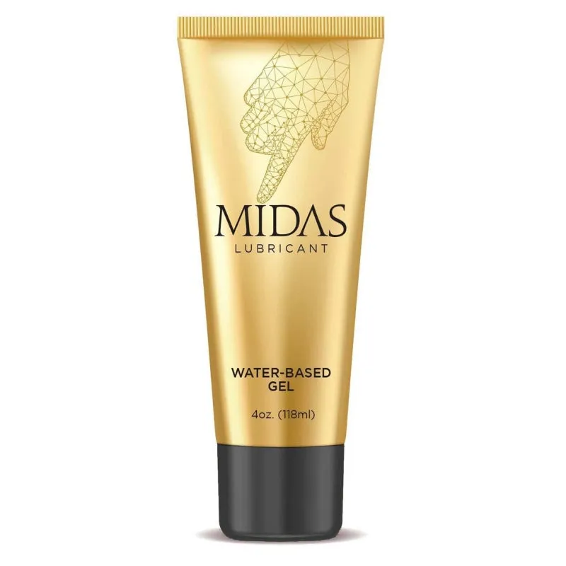 Midas Lubricant - Water-Based Gel  - 4 Fl. Oz.