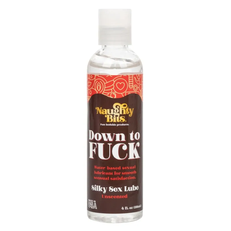 Naughty Bits Down to Fuck Silky Sex Lube - Bulk