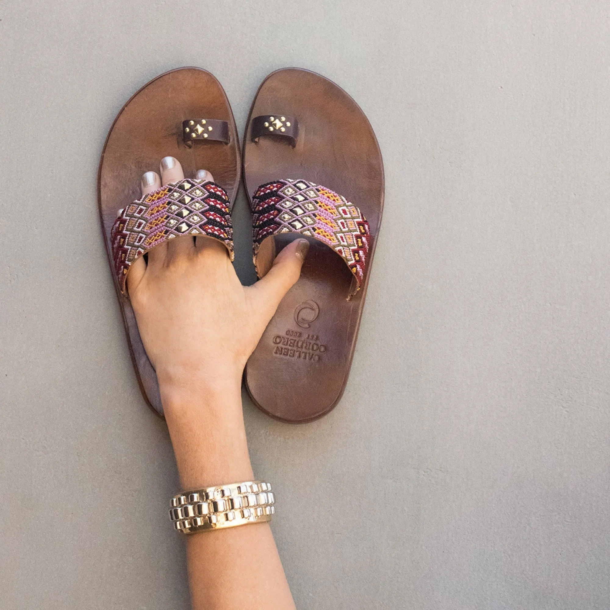 Papi Multi Woven Sandal