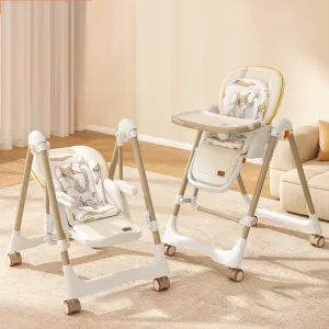 R for Rabbit Marshmallow Smart High Chair- Abstract Beige