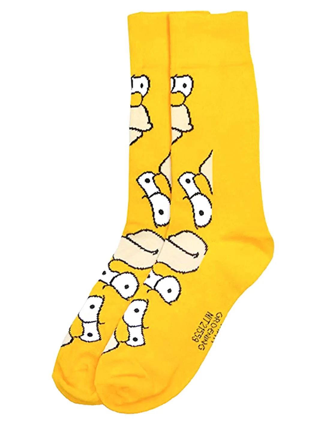 The Simpsons Homer Mens Slippers and Socks Gift Set