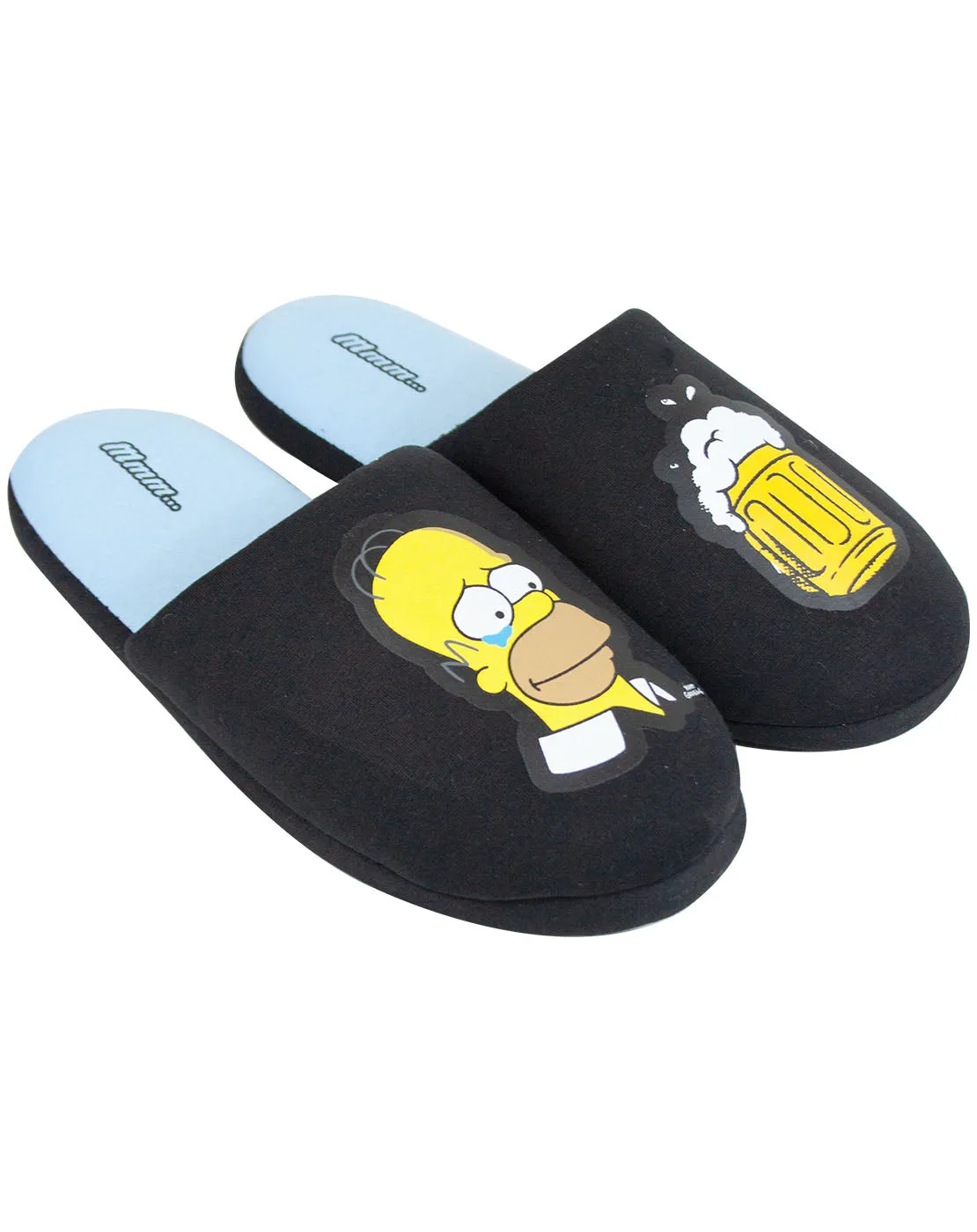 The Simpsons Homer Mens Slippers and Socks Gift Set