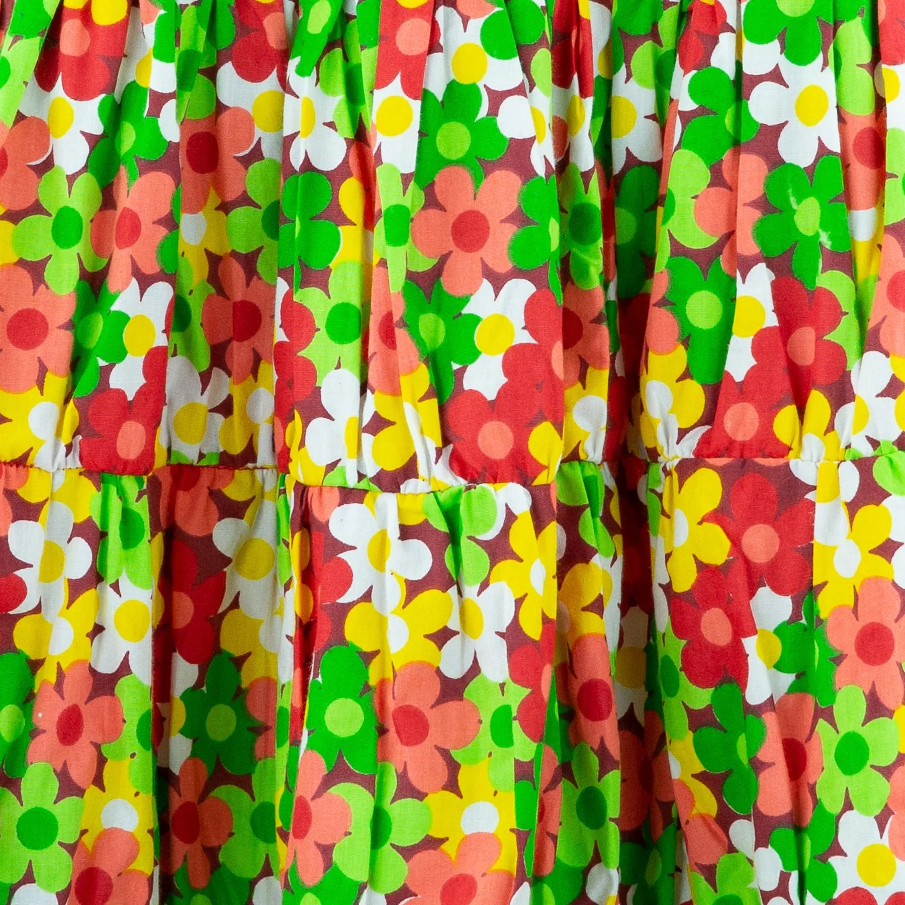 Tier Drop Summer Dress - Flower Power