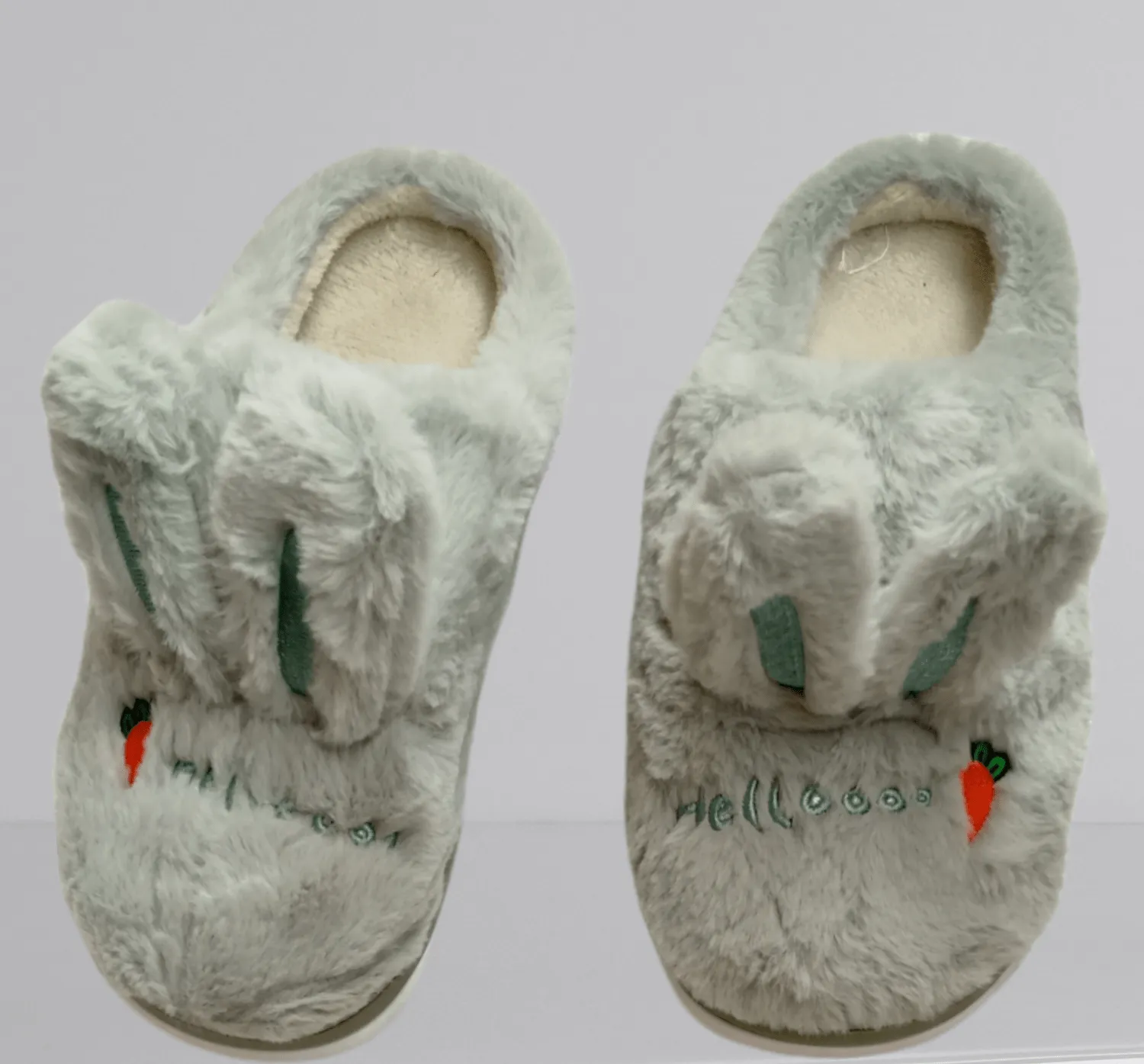 Women Pantoufle slippers - Bunny - Light Grey