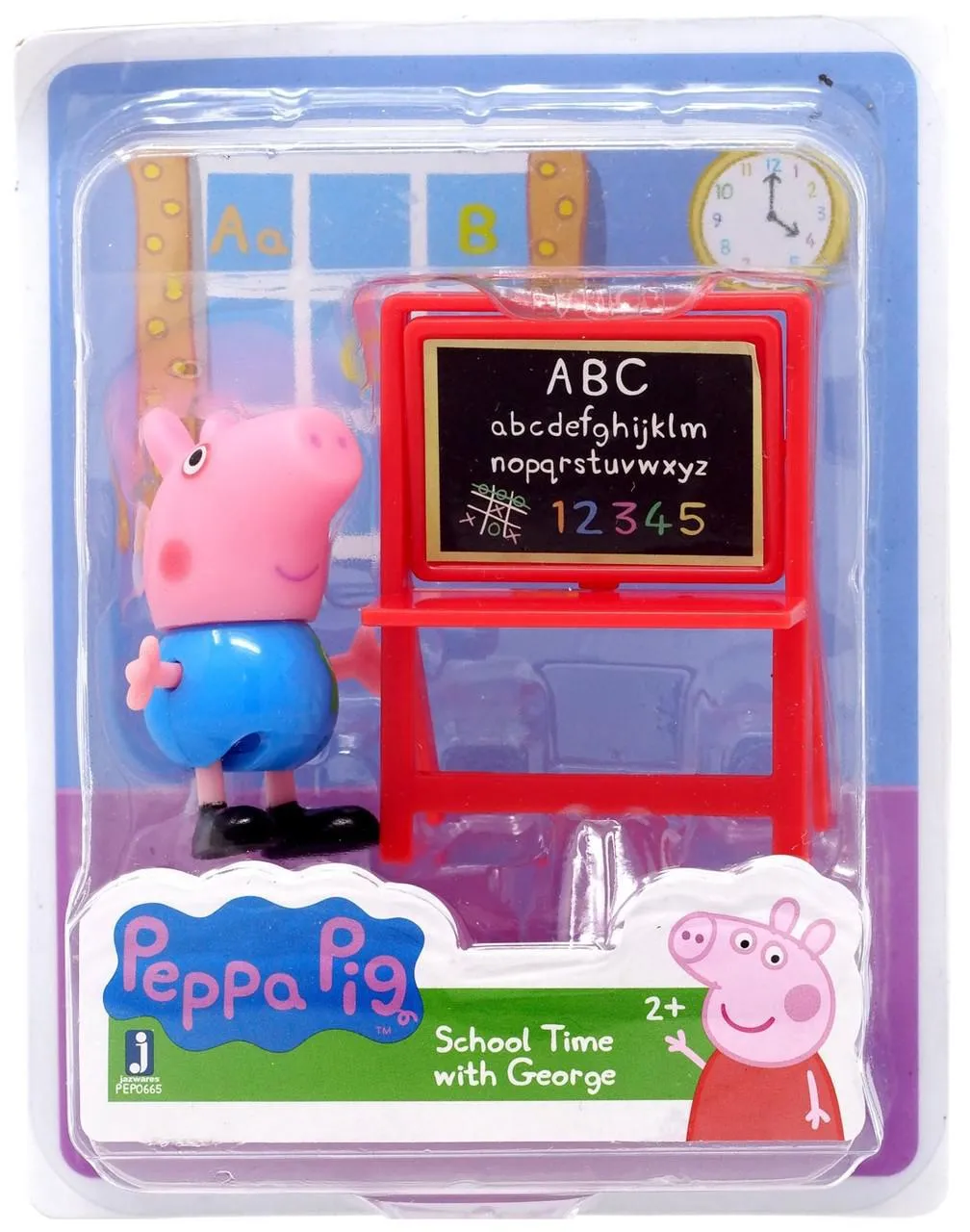 World of Peppa Pig Friends, Limited Edition Peppa pig Articulated Mini Figures Assortment (1Pcs)