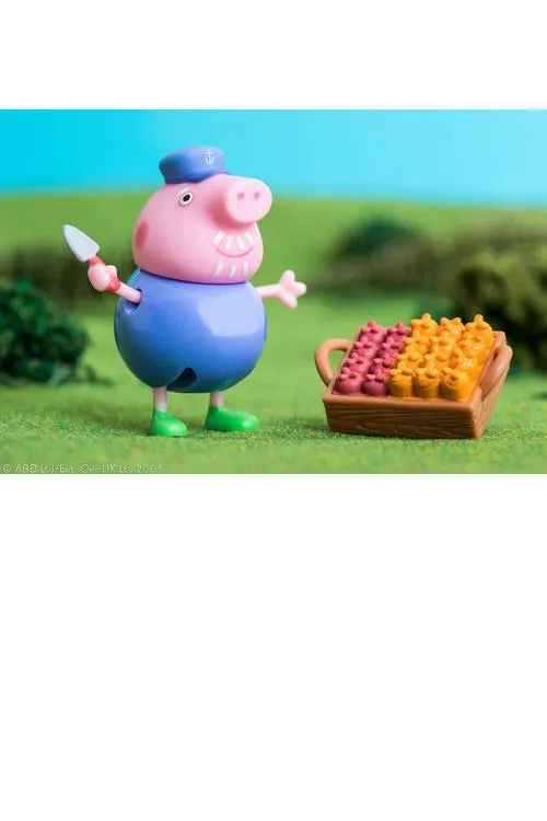 World of Peppa Pig Friends, Limited Edition Peppa pig Articulated Mini Figures Assortment (1Pcs)